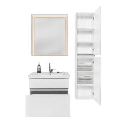 Bathroom cabinet with single sink - Infinty Aurora Home Decor 